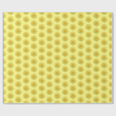 Proud Dandelion Blume - transparent. Geschenkpapier (Flach)