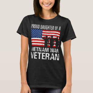 Proud Daughter Vietnam Krieg Veteran für Matching  T-Shirt
