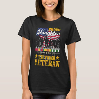 Proud Daughter Vietnam Krieg Veteran für Matching  T-Shirt