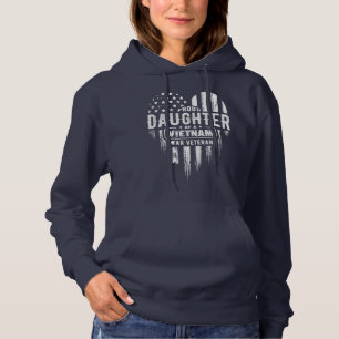 Proud Daughter Vietnam Vet Vater Veterans Day Hoodie