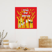 Proud Deaf American Poster (Küche)