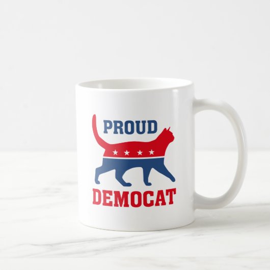 Proud Democrat Kaffeetasse (Rechts)