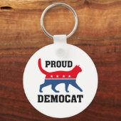 Proud Democrat Schlüsselanhänger (Vorderseite)