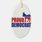 Proud-Demokrat Donkey Keramikornament (Rechts)