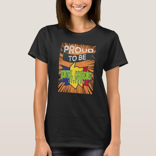 Proud Dental Hygienist Citizen Professionals T-Shirt (Vorderseite)