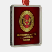 Proud Descendant Ornament Aus Metall (Rechts)