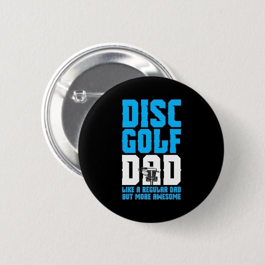 Proud Disk Golf Vater Button (Vorne & Hinten)
