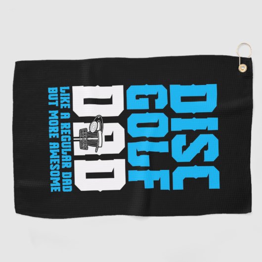 Proud Disk Golf Vater Golfhandtuch (Horizontal)