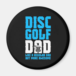 Proud Disk Golf Vater Magnet