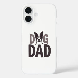 Proud Dog Dad Apparel & Accessories iPhone 16 Hülle