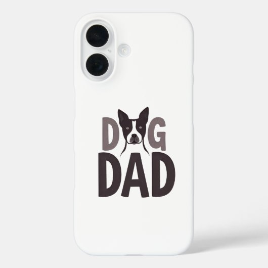 Proud Dog Dad Apparel & Accessories Case-Mate iPhone Hülle (Rückseite)