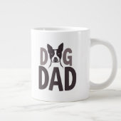 Proud Dog Dad Apparel & Accessories Jumbo-Tasse (Rechts)