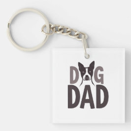 Proud Dog Dad Apparel & Accessories Schlüsselanhänger