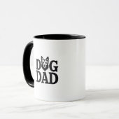 Proud Dog Dad Apparel & Accessories Tasse (Vorderseite Links)