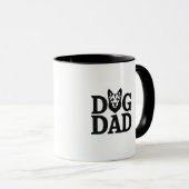 Proud Dog Dad Apparel & Accessories Tasse (VorderseiteRechts)
