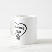 Proud Dog Dad Mug Kaffeetasse (Vorderseite Links)