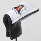 Proud Dog Mum ist ein Senior - Custom Abschluss Golf Headcover (3/4 Vorderseite)