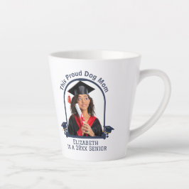 Proud Dog Mum ist ein Senior - Custom Abschluss Milchtasse