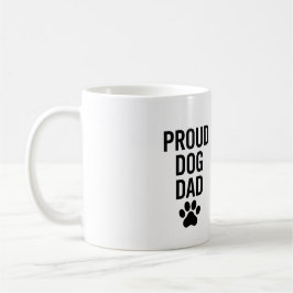 Proud Dog Vater - Funny Pet Lover Geschenk für Män Kaffeetasse