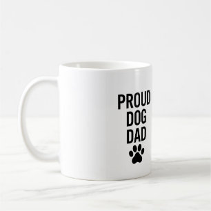 Proud Dog Vater - Funny Pet Lover Geschenk für Män Kaffeetasse