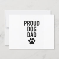 Proud Dog Vater - Funny Pet Lover Geschenk für Män