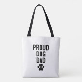 Proud Dog Vater - Funny Pet Lover Geschenk für Män Tasche (Rückseite)