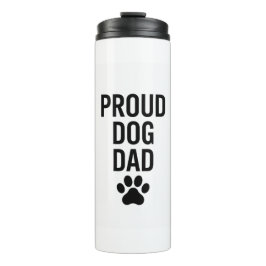 Proud Dog Vater - Funny Pet Lover Geschenk für Män Thermosbecher