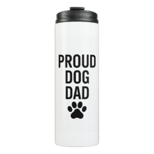 Proud Dog Vater - Funny Pet Lover Geschenk für Män Thermosbecher