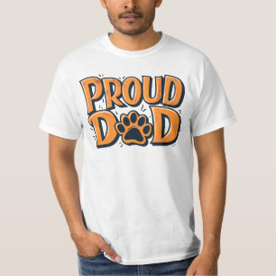 Proud Dog Vater Paw T-Shirt