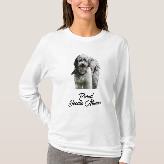 Proud Doodle Mama Longleeve T - Shirt (Vorderseite)