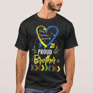 Proud-Down-Syndrom Bruderwissen, Schwester T-Shirt