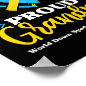 Proud-Down-Syndrom Großvater Poster (Ecke)