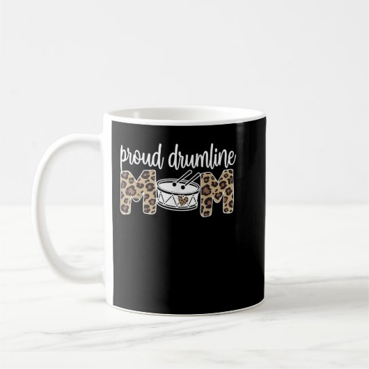 Proud Drumline Mama Drumline Mama Kaffeetasse (Links)