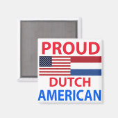 Proud Dutch American Magnet (Vorderseite/Rückseite)