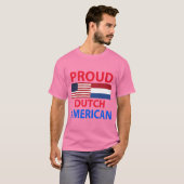 Proud Dutch American T-Shirt (Vorne ganz)