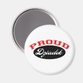 Proud Dziadek Magnet (Vorderseite/Rückseite)
