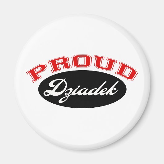 Proud Dziadek Magnet (Vorne)