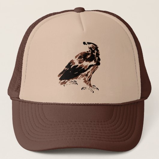 Proud Eagle Hat Truckerkappe (Vorderseite)