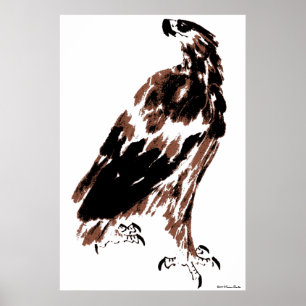 Proud Eagle Print Poster