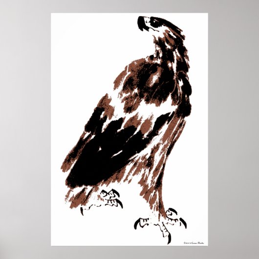 Proud Eagle Print Poster (Vorne)