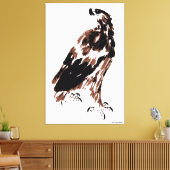 Proud Eagle Wrapped Canvas Leinwanddruck (Insitu (Wohnzimmer))