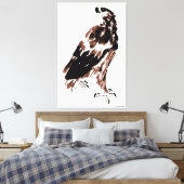 Proud Eagle Wrapped Canvas Leinwanddruck (Insitu (Schlafzimmer))