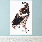 Proud Eagle Wrapped Canvas Leinwanddruck (Insitu (Holzboden))
