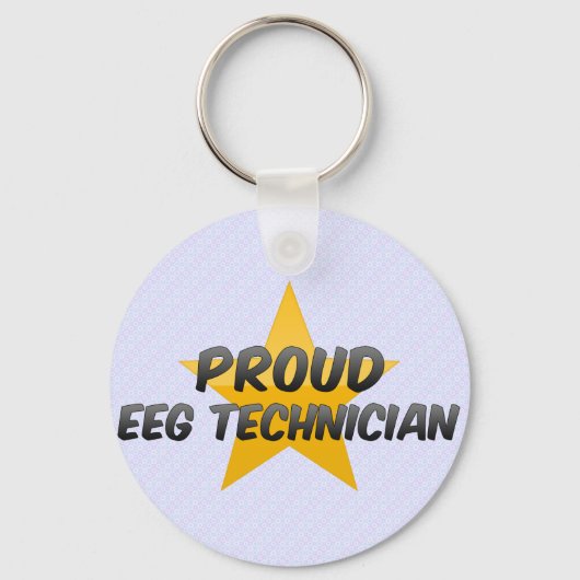 Proud Eeg Technician Schlüsselanhänger (Vorderseite)