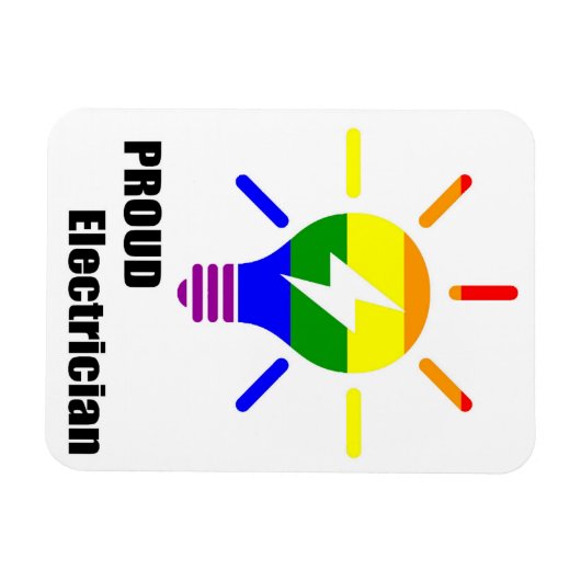 Proud Electrician Magnet (Horizontal)