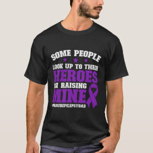 Proud Epilepsy-Vater eines Epilepsie-Krieger-Vater T-Shirt