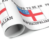 Proud Episcopalian Geschenkpapier (Rolleneckpunkt)