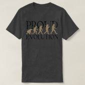 Proud Evolution Man T-Shirt (Design vorne)