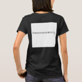 Proud Feminist T - Shirt (Rückseite)