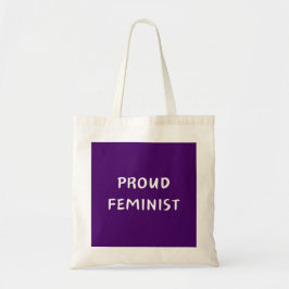 Proud Feminist - Totbeutel Tragetasche